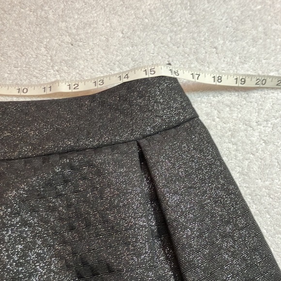 Kate Spade black shimmer jacquard skirt - Picture 4 of 6